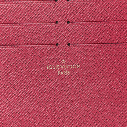 Louis Vuitton Calfskin Felicie Card Holder Insert Fuchsia 6 of 6
