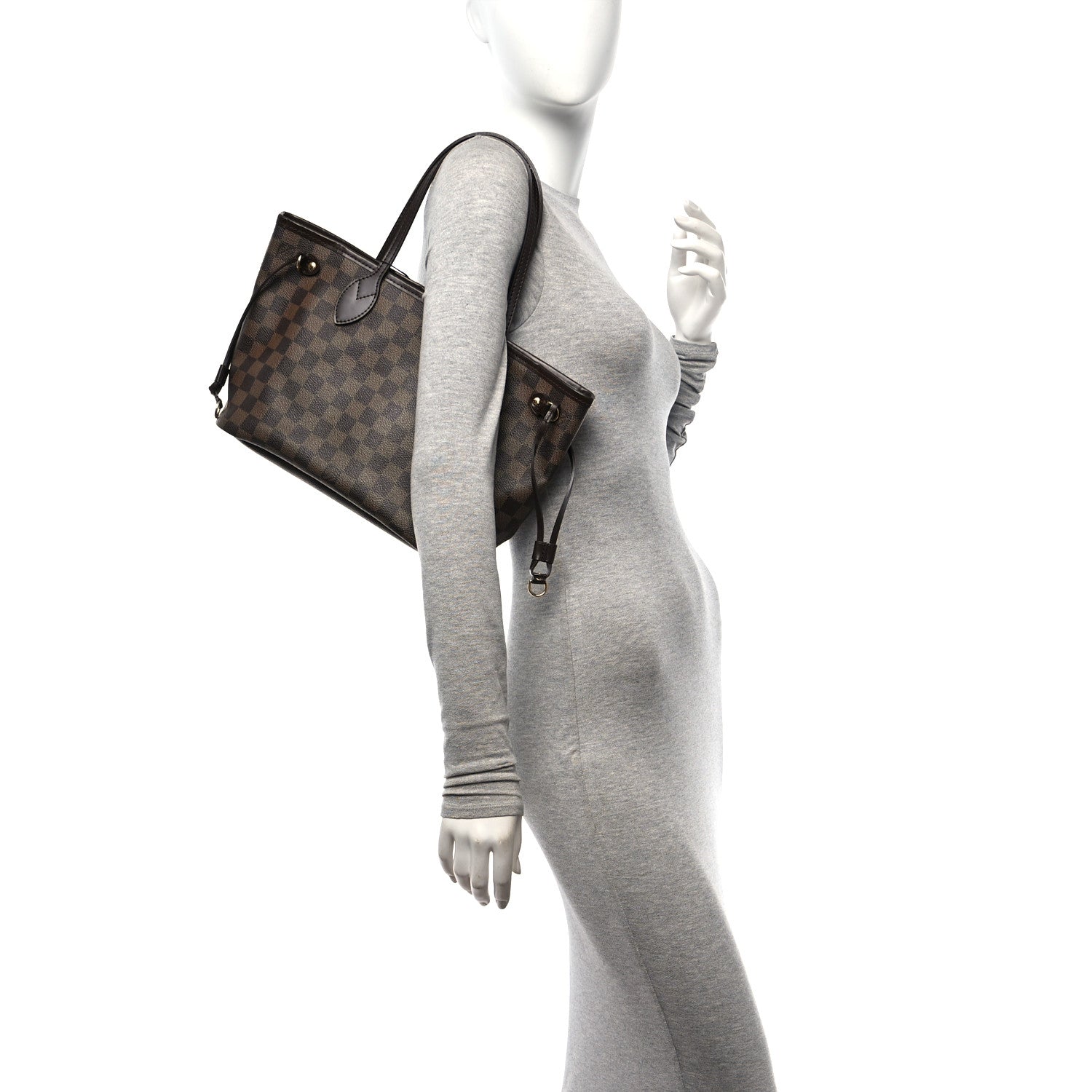 Louis Vuitton Damier Ebene Neverfull PM 3 of 9
