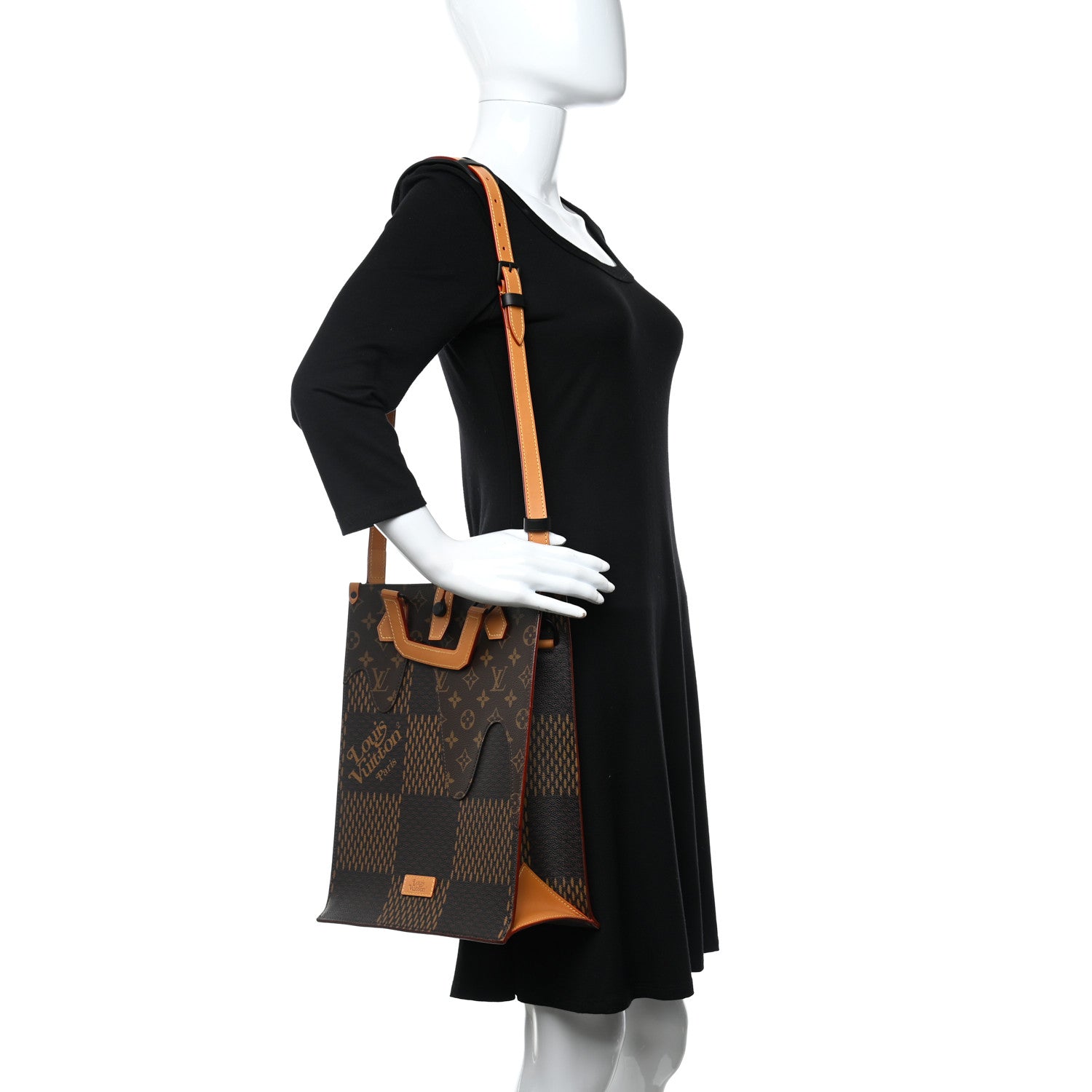 Louis Vuitton x NIGO Giant Damier Ebene Monogram Mini Tote 2 of 9