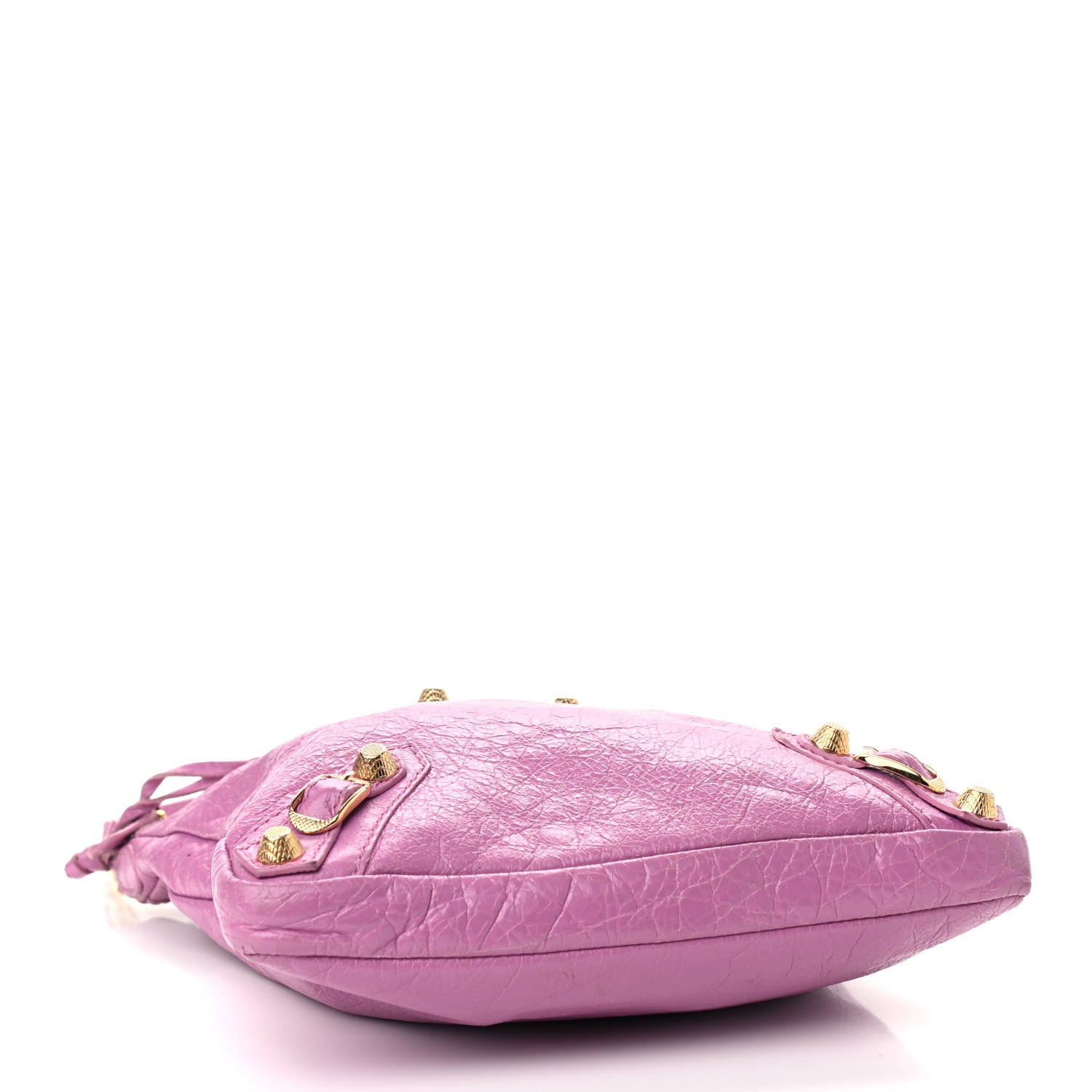 Balenciaga Agneau Giant 12 Gold Hardware Flat Crossbody Rose Berlingot 4 of 10