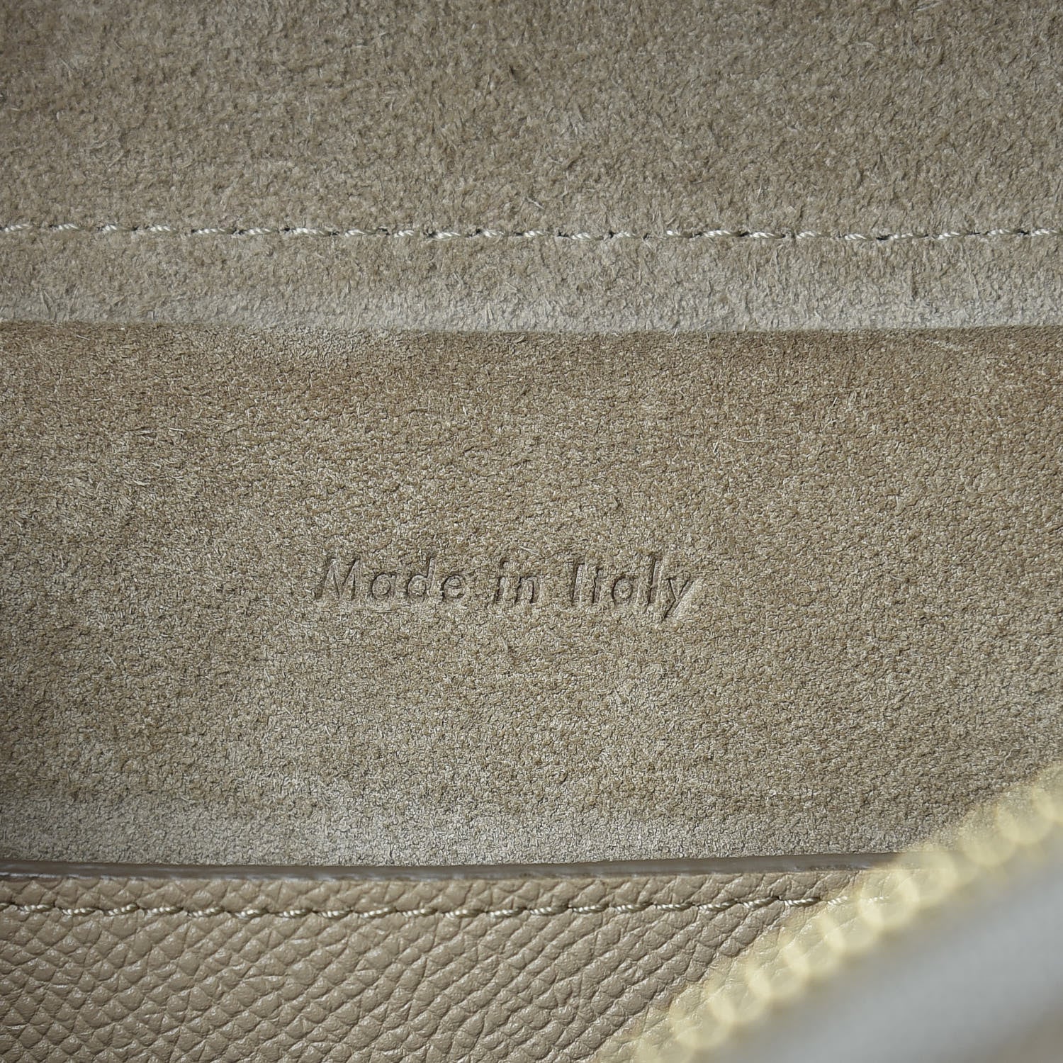 Celine Grained Calfskin Micro Belt Bag Light Taupe 7 of 12