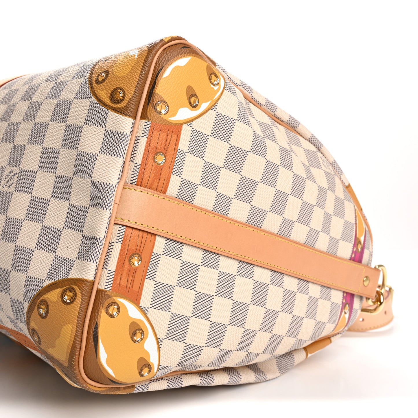 Damier Azur Summer Trunks Hawaii Keepall Bandouliere 50