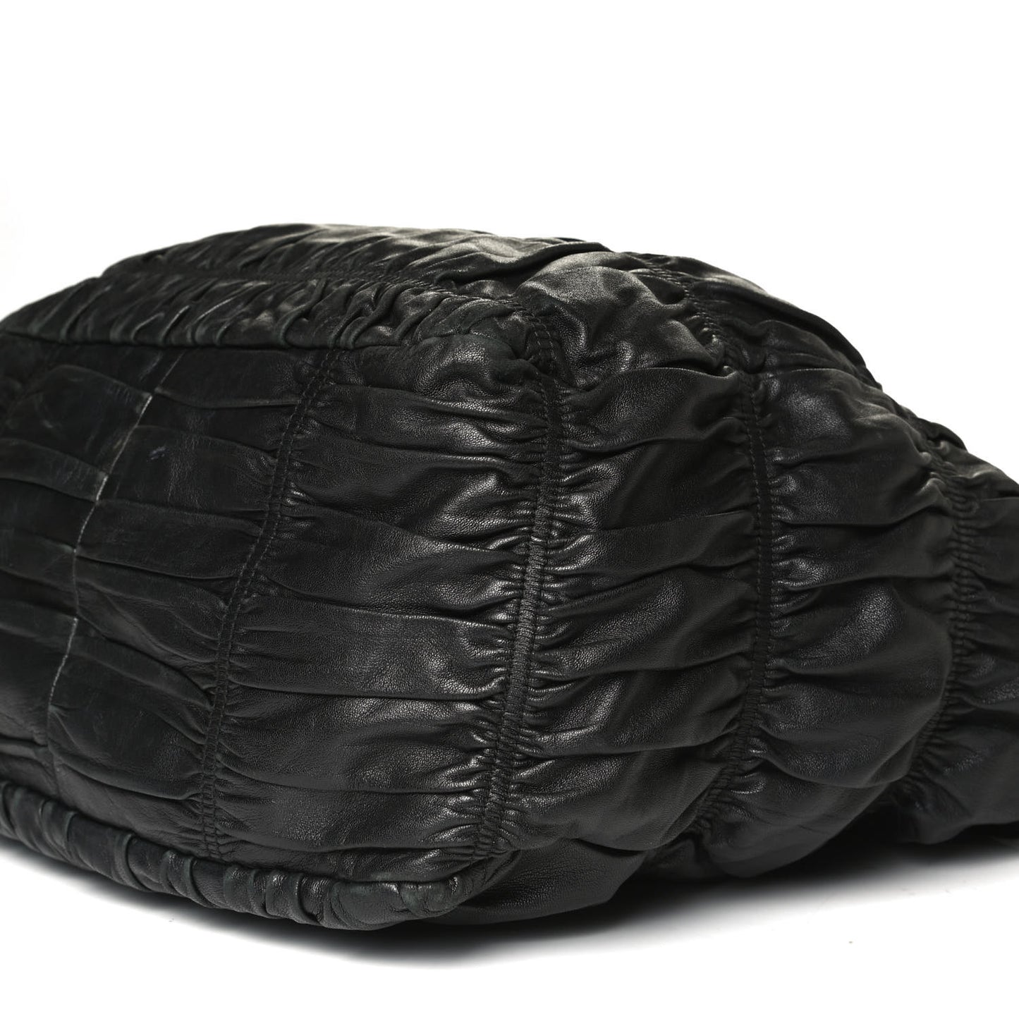 Nappa Gaufre Tote Black