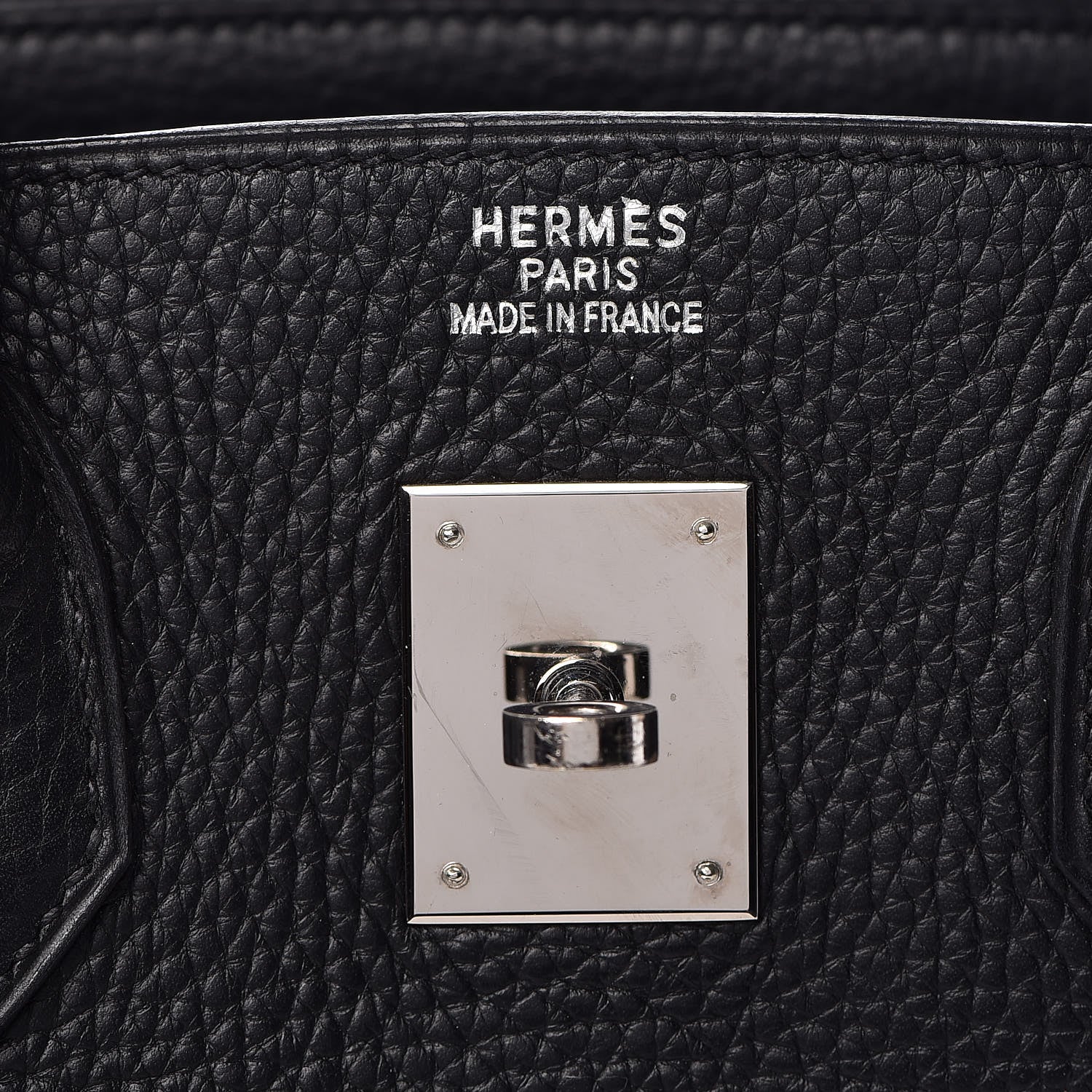 Hermes Taurillon Clemence Birkin 35 Black 20 of 32