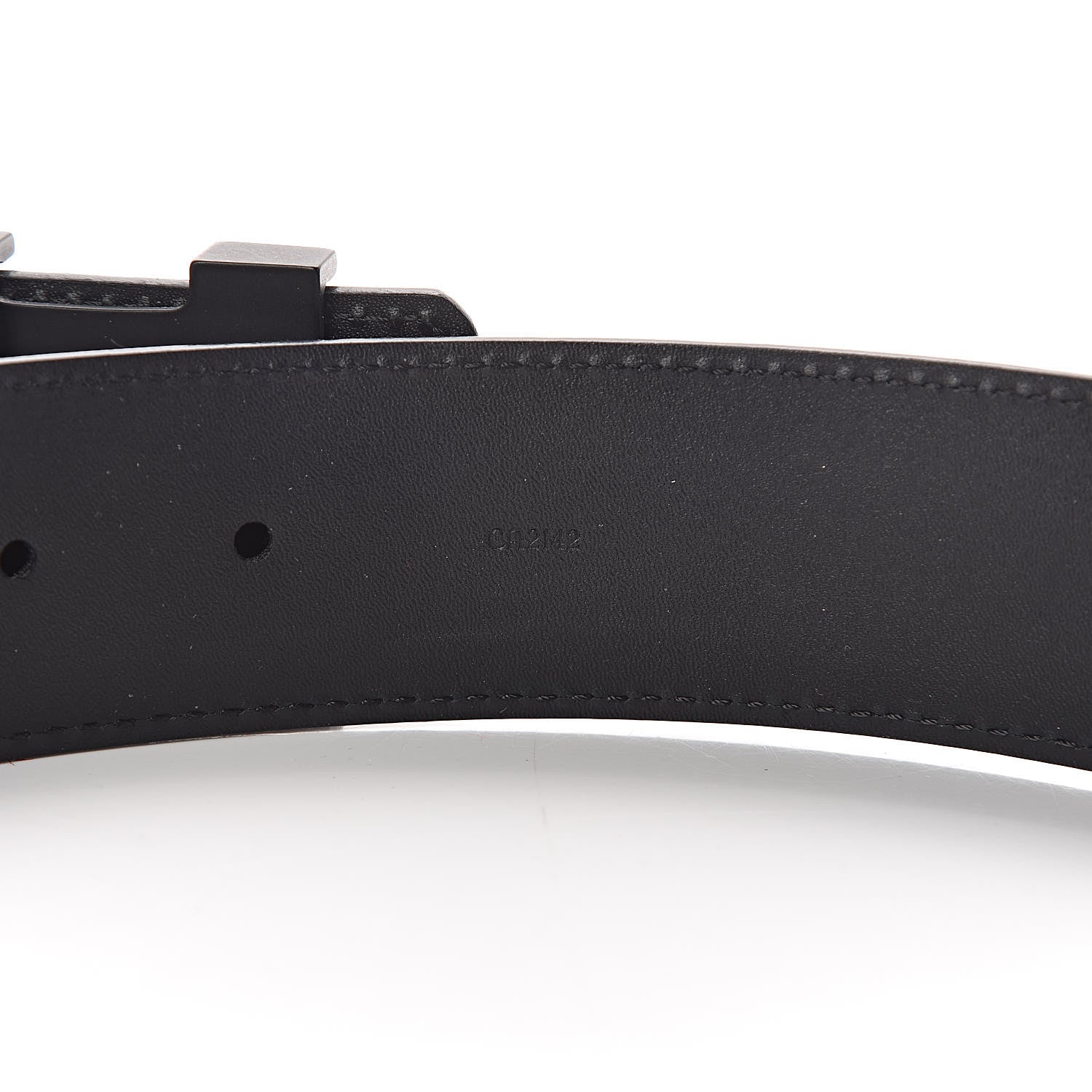 Louis Vuitton Damier Graphite LV Initiales Belt 95 38 8 of 8