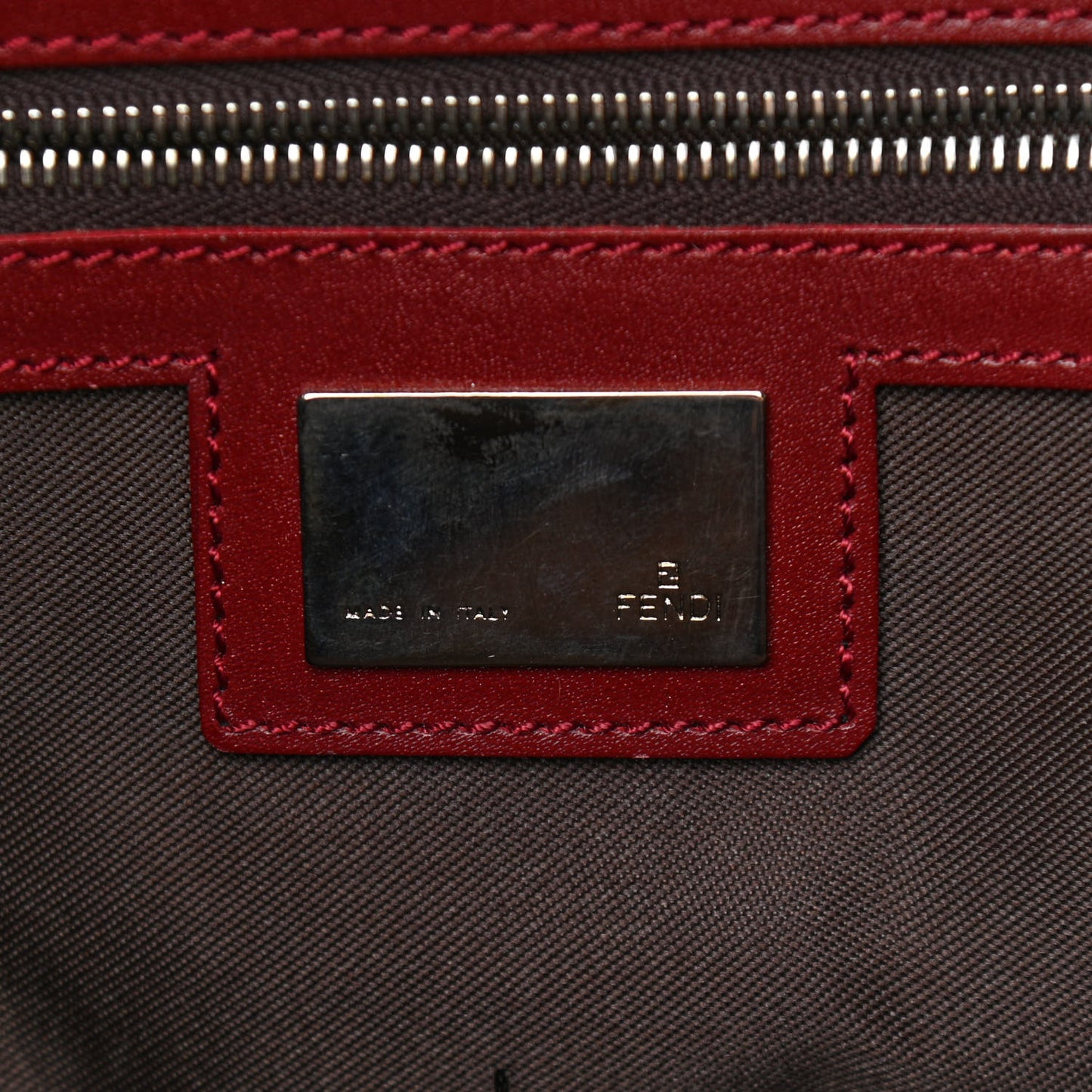 Zucca Shoulder Bag Tobacco Red