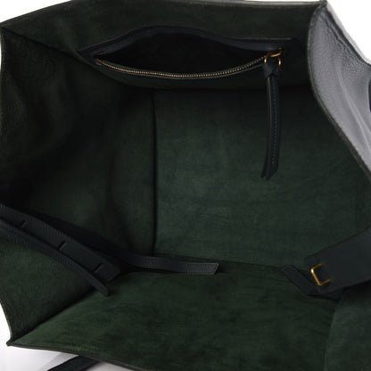 Celine Supple Calfskin Medium Phantom Luggage Forest 5 of 8