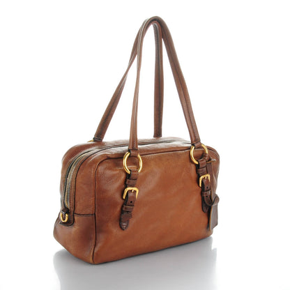 Prada Cervo Antik Bowler Cammello Sfumato 3 of 7