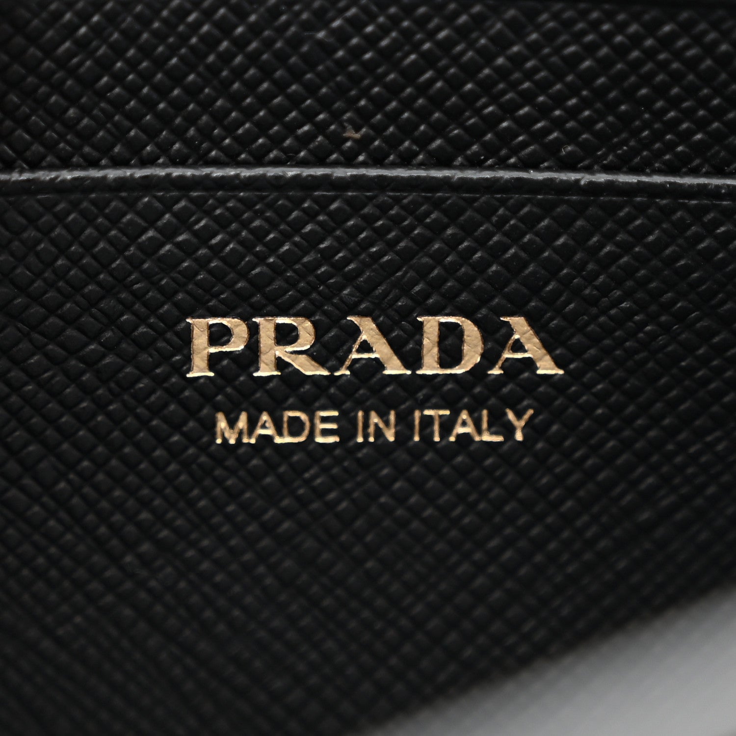 Prada Saffiano Shine Monochrome Mini Flap Crossbody Wristlet Bag Black 6 of 9