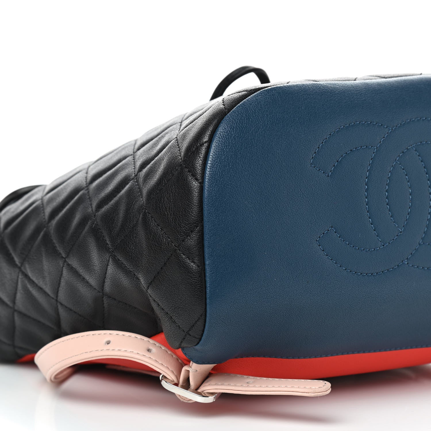 Chanel Lambskin Quilted Small Cuba Urban Spirit Backpack Black 8 of 9