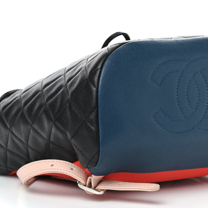 Chanel Lambskin Quilted Small Cuba Urban Spirit Backpack Black 8 of 9