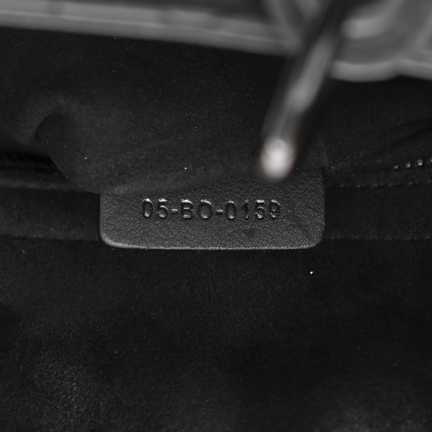 Ultra Matte Calfskin Cannage Medium Lady Dior Black