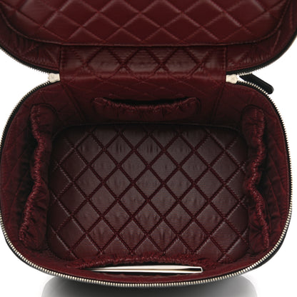 Chanel Lambskin Quilted Vanity Pouch Black 5 of 7