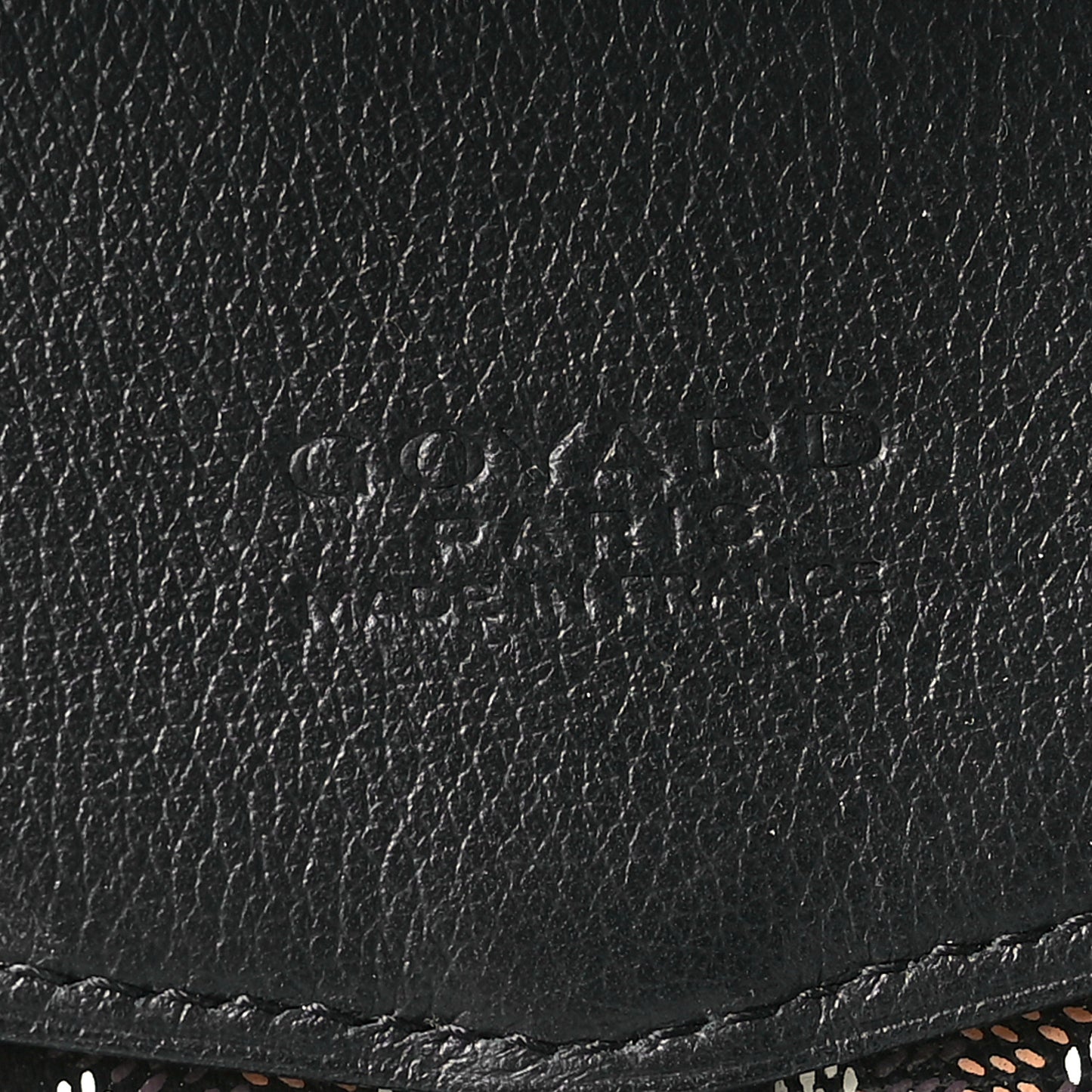 Goyardine Calfskin Cisalpin Backpack Black