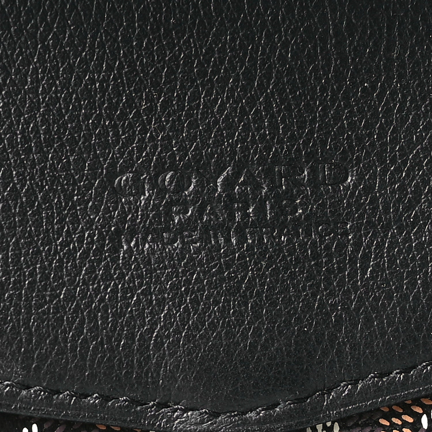 Goyard Goyardine Calfskin Cisalpin Backpack Black 6 of 9
