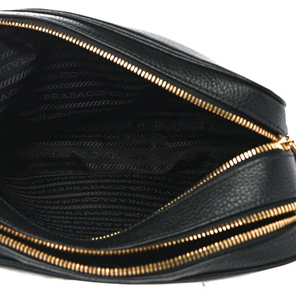 Prada Vitello Phenix Camera Bag Black 6 of 10