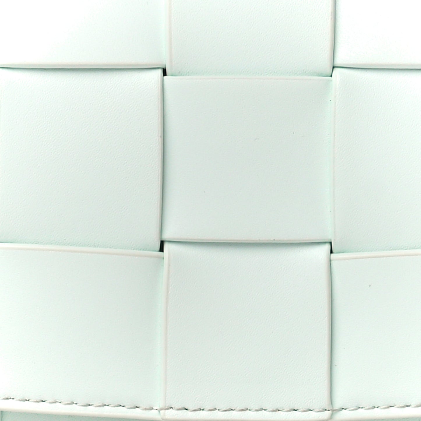 Lambskin Maxi Intrecciato Small Cassette Crossbody Bag Glacier
