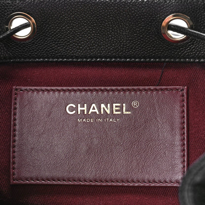 Chanel Caviar Quilted Mini Business Affinity Backpack Black 6 of 11