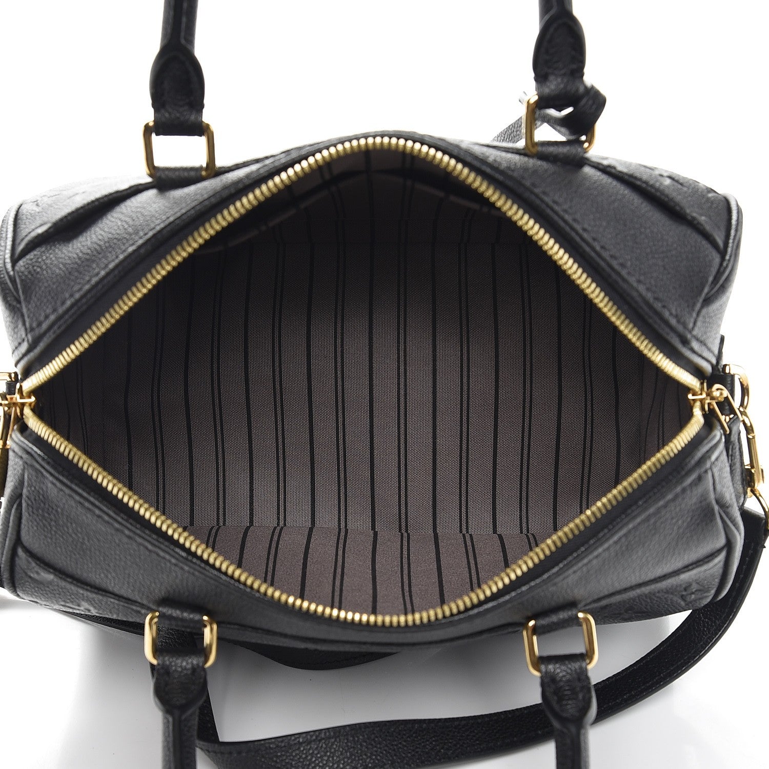 Louis Vuitton Empreinte Speedy Bandouliere 25 NM Black 6 of 9
