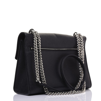 Louis Vuitton Soft Calfskin My Lockme Chain Bag BB Black 3 of 17