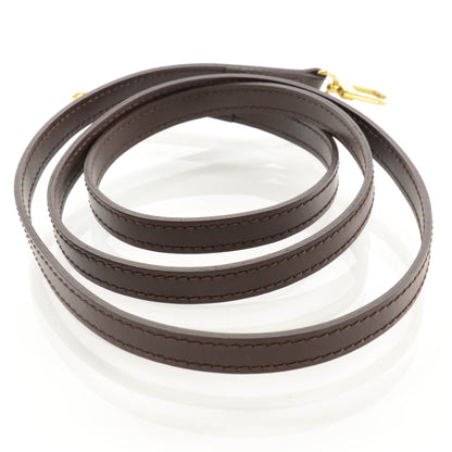 Louis Vuitton Calfskin Shoulder Strap Brown 2 of 4