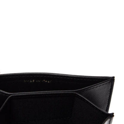Chanel Lambskin Quilted My Chanel Lady Card Holder On Chain Black 10 of 13