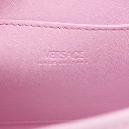 Versace Calfskin Greca Goddess Mini Top Handle Bag Pink 6 of 13