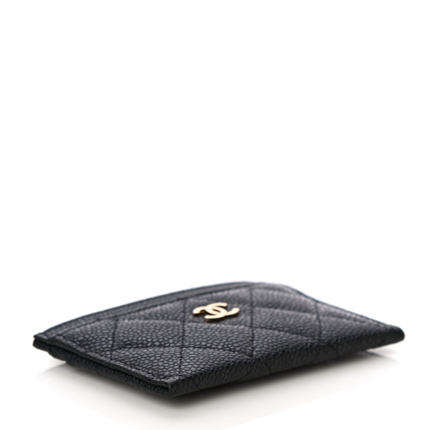 Chanel Caviar Quilted Card Holder Black 4 of 12