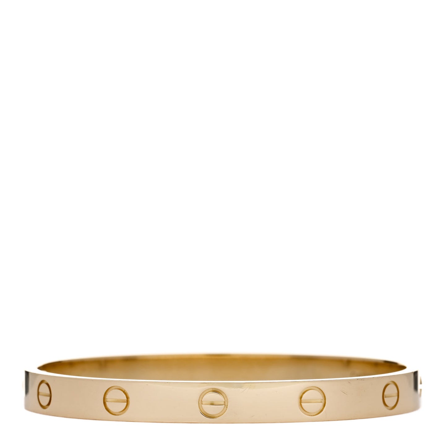 18K Yellow Gold LOVE Bracelet 17