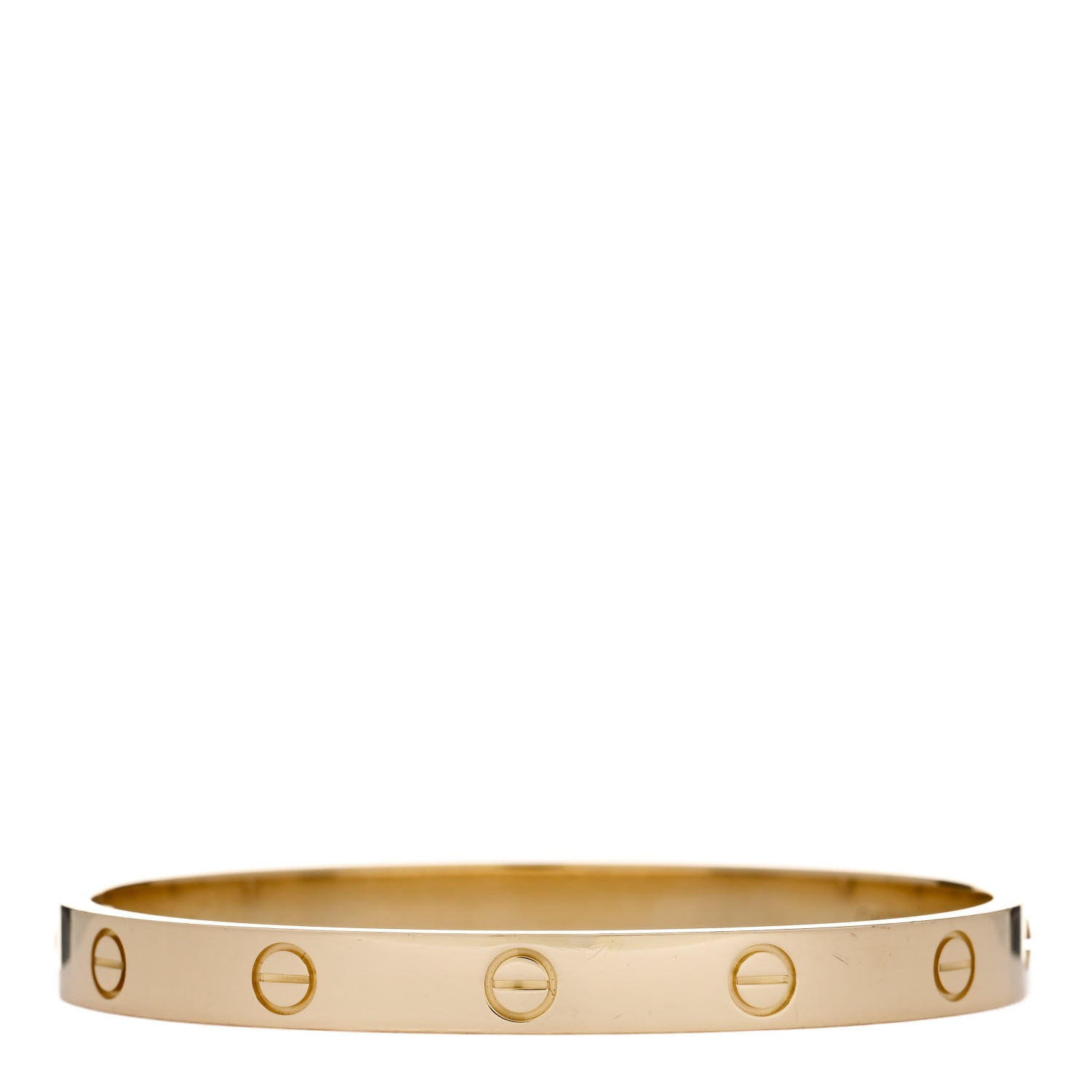 Cartier 18K Yellow Gold LOVE Bracelet 17 3 of 9
