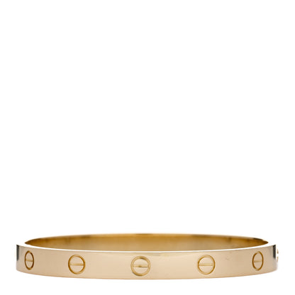 Cartier 18K Yellow Gold LOVE Bracelet 17 3 of 9