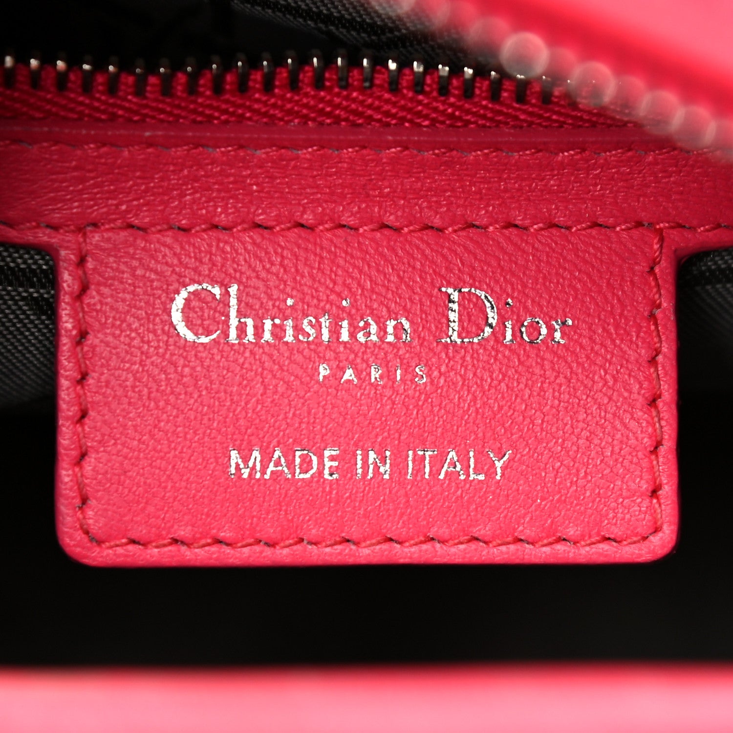 Christian Dior Lambskin Cannage Large Lady Dior Pink 7 of 18