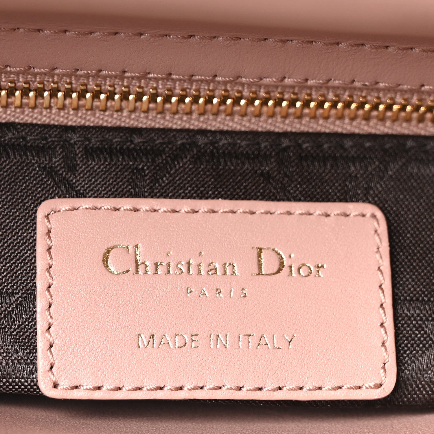 Christian Dior Lambskin Cannage Small My ABCDior Lady Dior Fard 6 of 10
