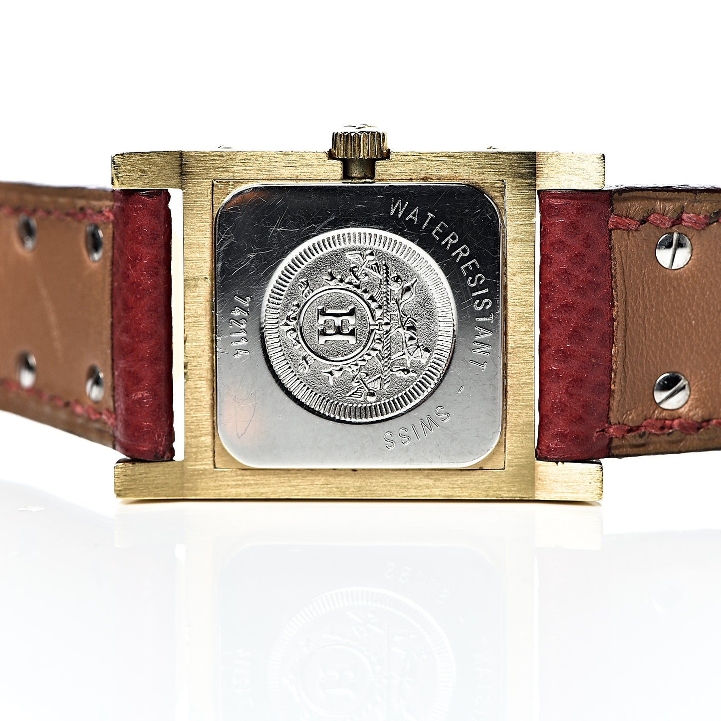 Stainless Steel Courchevel 23mm Medor Quartz Watch Rouge