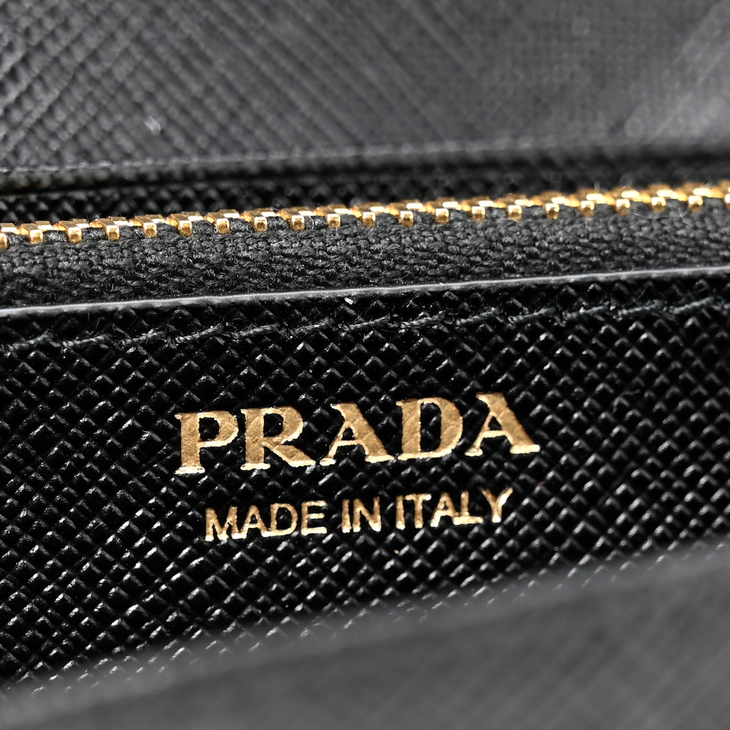 Saffiano Metal Continental Flap Wallet Black
