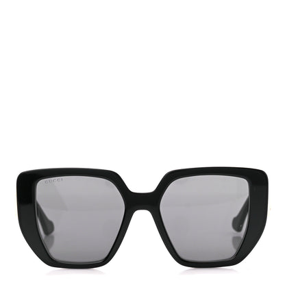Gucci Acetate Square Frame Sunglasses GG0956S Black 2 of 9