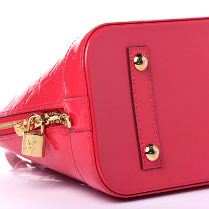 Louis Vuitton Vernis Alma PM Hot Pink 8 of 11