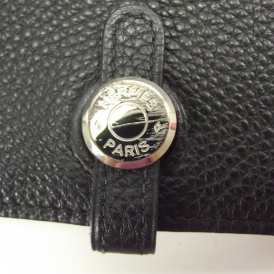 Hermes Togo Dogon Wallet Waist Pouch Black 6 of 9