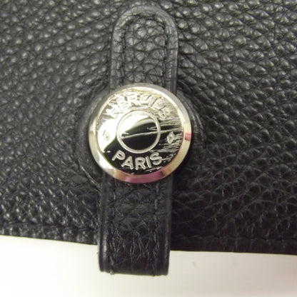 Hermes Togo Dogon Wallet Waist Pouch Black 6 of 9
