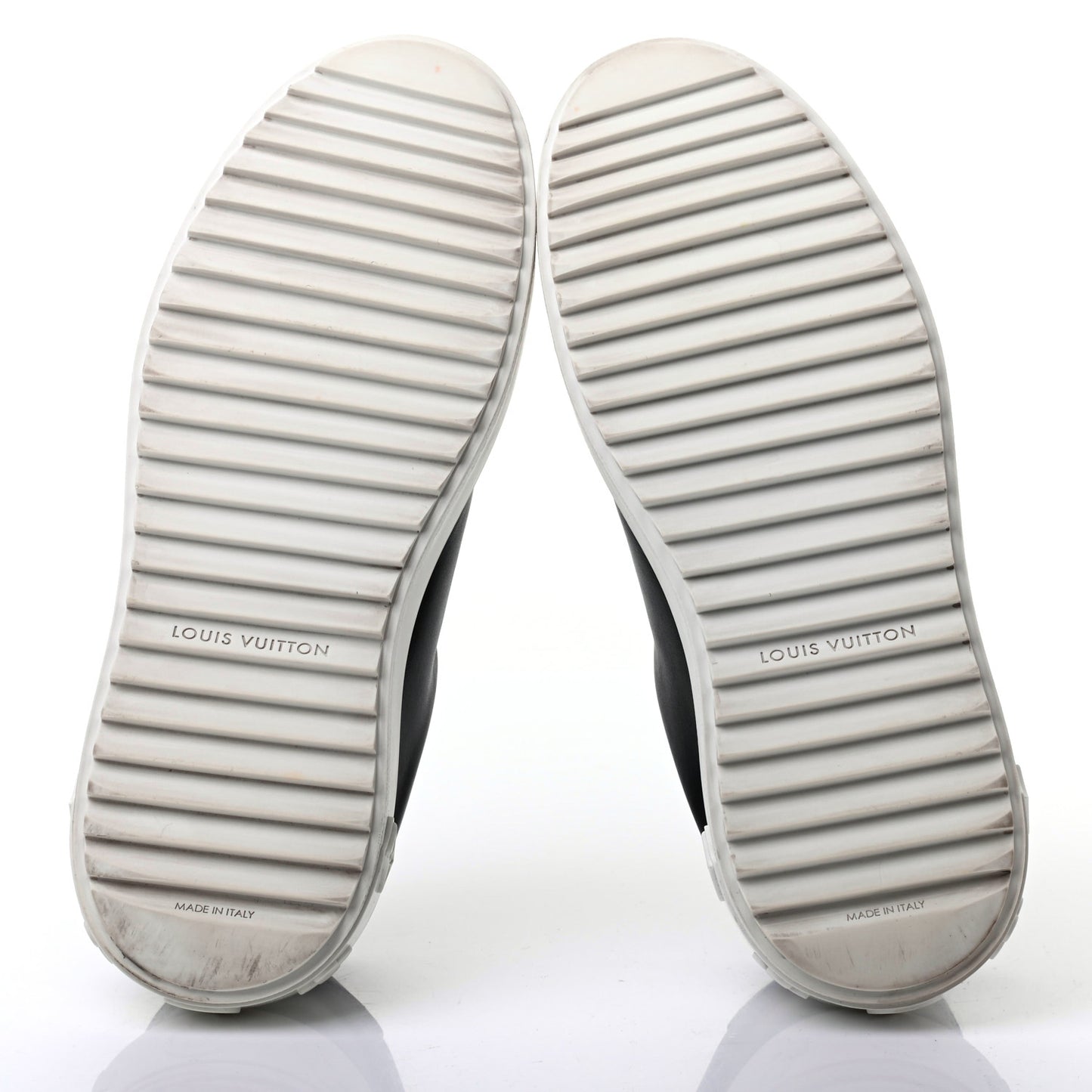Calfskin Time Out Sneakers 35.5 Black