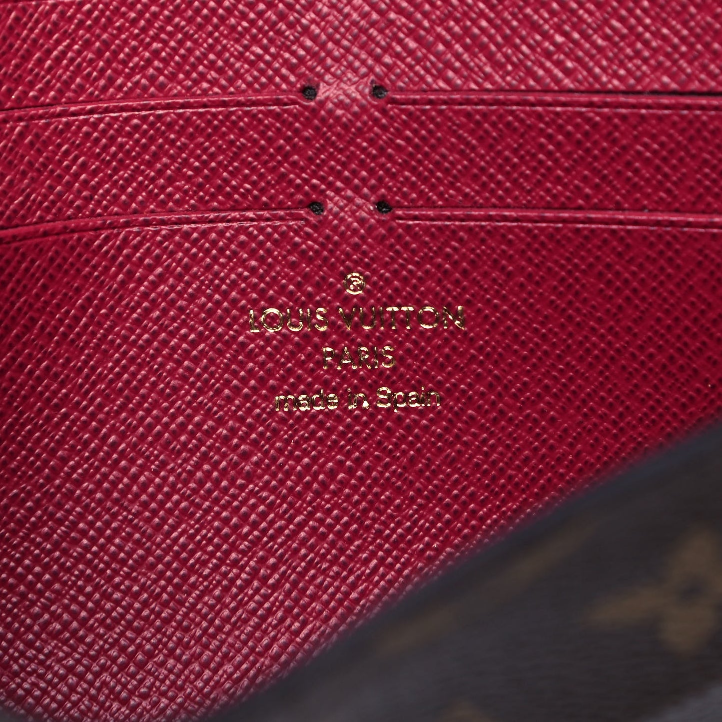 Monogram Jeanne Wallet Fuchsia