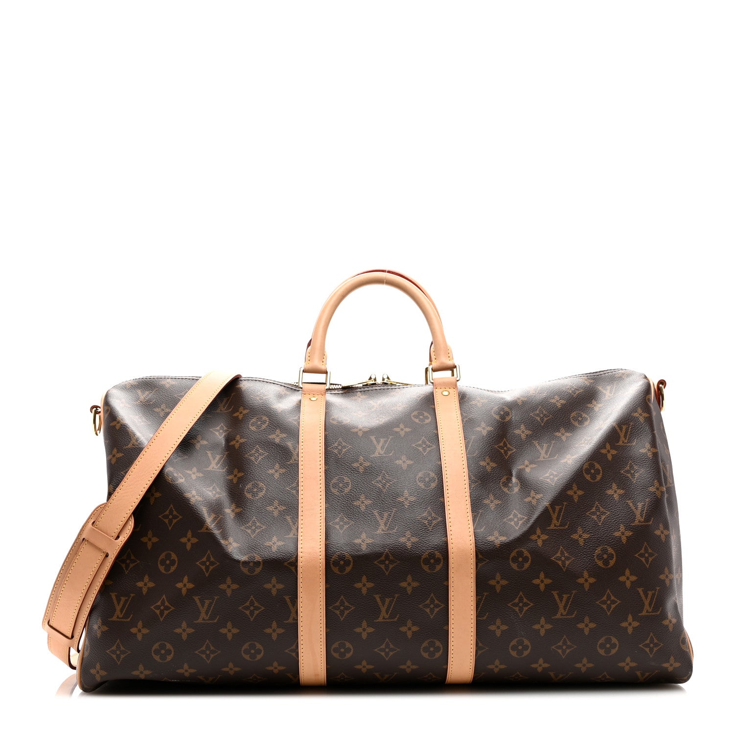 Louis Vuitton Monogram Keepall Bandouliere 55 1 of 11
