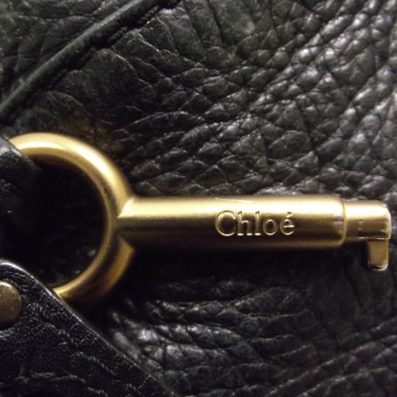 Chloe Leather Paddington Black 14 of 17
