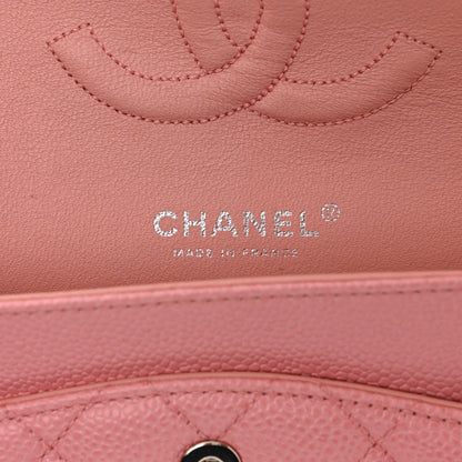 Chanel Caviar Quilted Medium Double Flap Pink 6 of 13