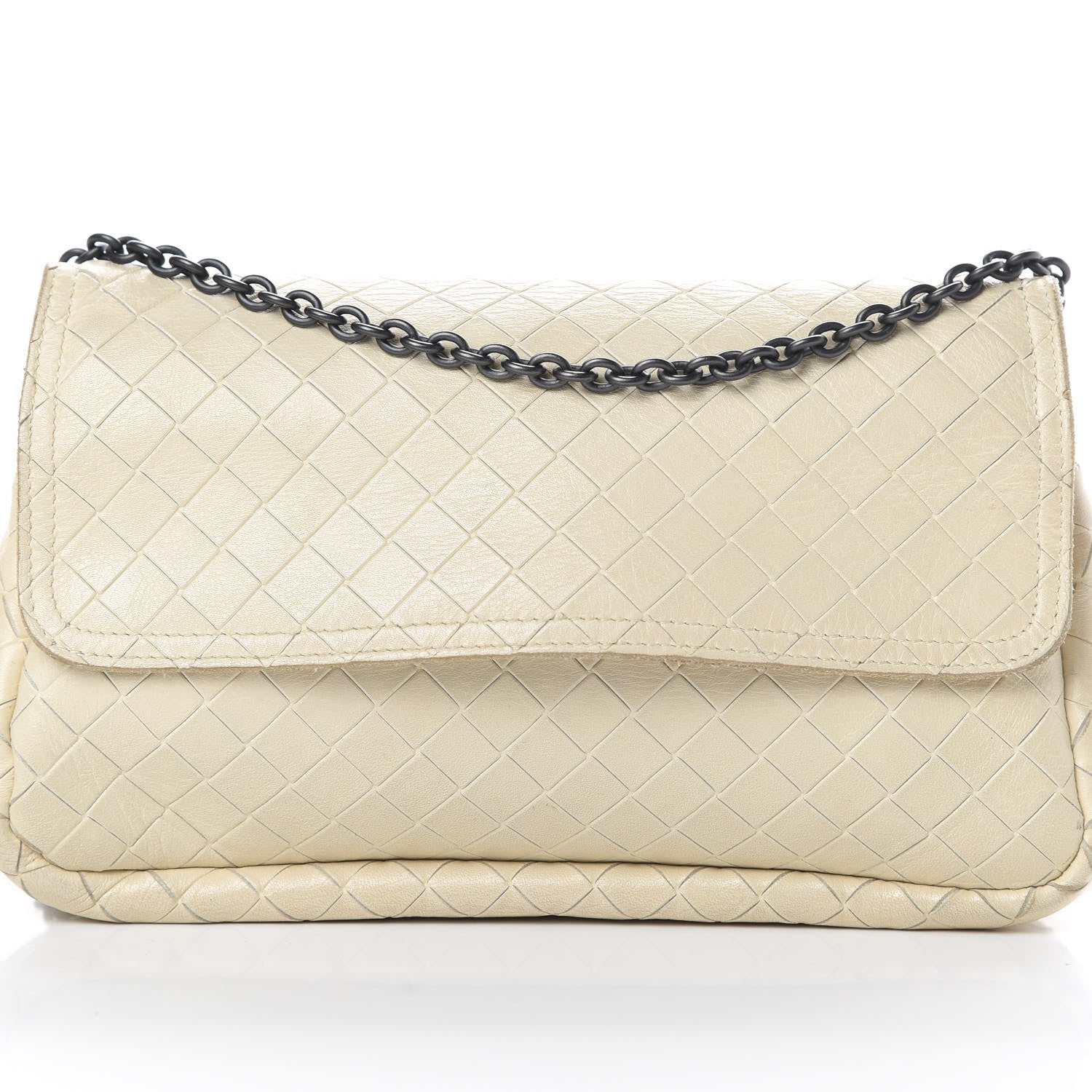 Bottega Veneta Nappa Intrecciato Mini Messenger Bag White 8 of 14