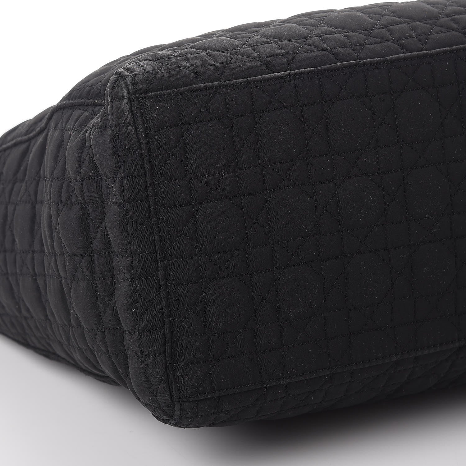 Christian Dior Nylon Cannage Medium Lady Dior Black 11 of 12