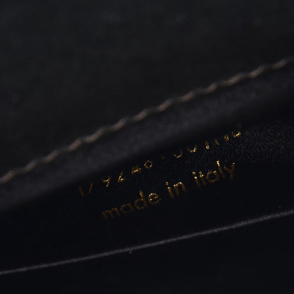 Saint Laurent Textured Patent Calfskin Small Belle De Jour Clutch Green 7 of 7
