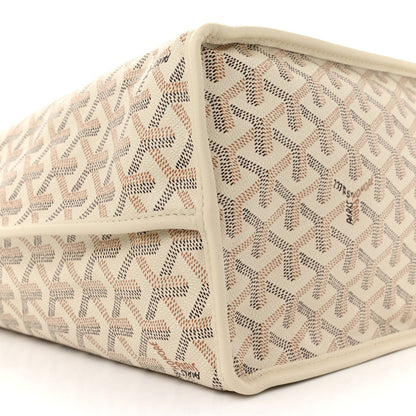 Goyard Goyardine Embroidered Seahorse Reversible Anjou PM Sand 13 of 17