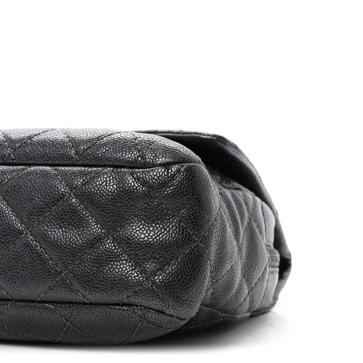 Chanel Iridescent Caviar Quilted Large Chic Flap Grey 10 of 10