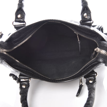 Balenciaga Agneau Giant 12 Silver Hardware Mini City Black 5 of 11